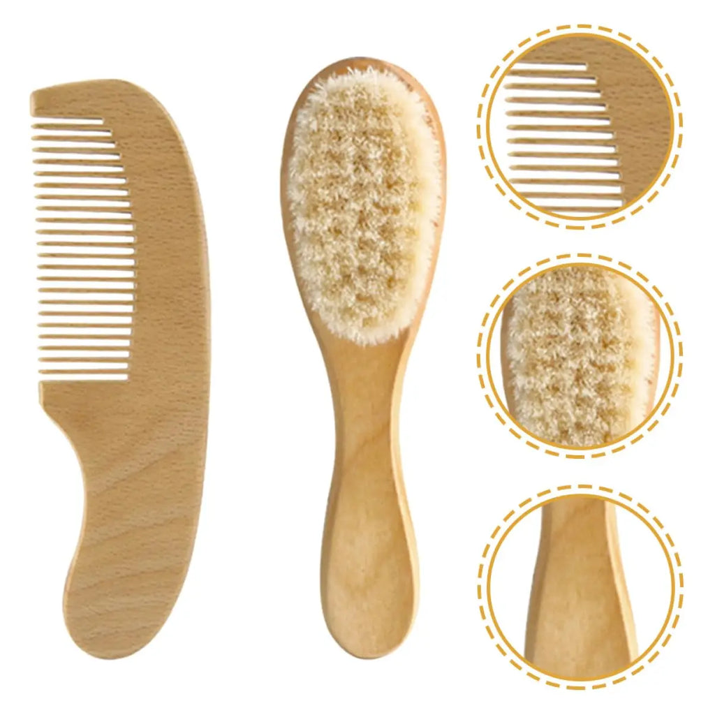 Brosse à cheveux et peigne