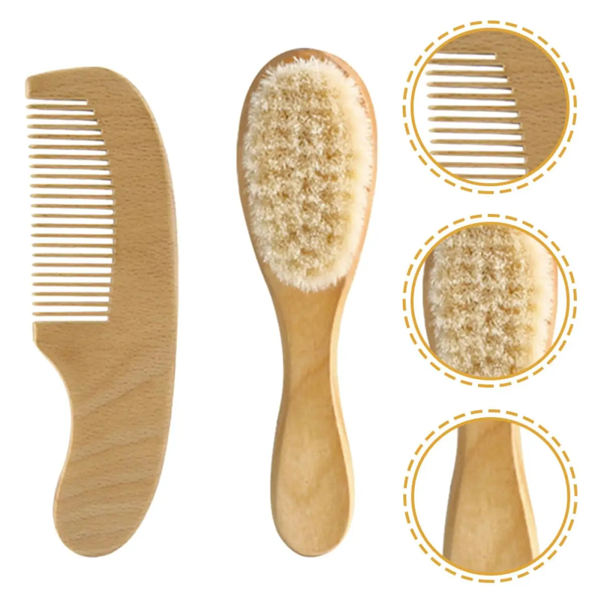 Brosse à cheveux et peigne