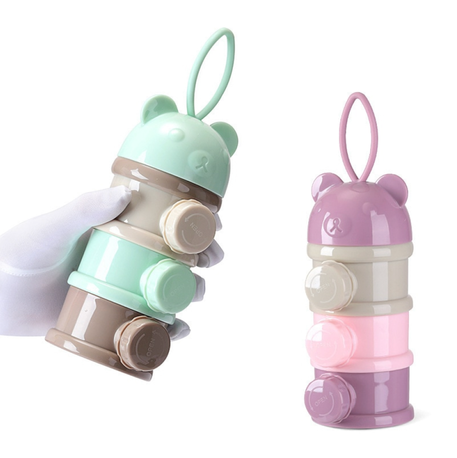 Contenant de lait portable