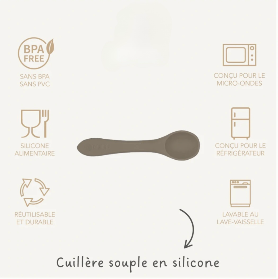 Cuillère en silicone