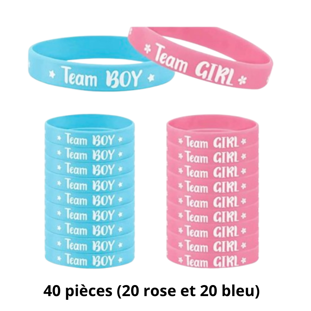 Bracelet Boy Or Girl Gender Reveal Party