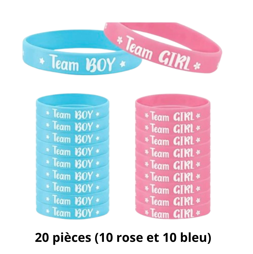 Bracelet Boy Or Girl Gender Reveal Party