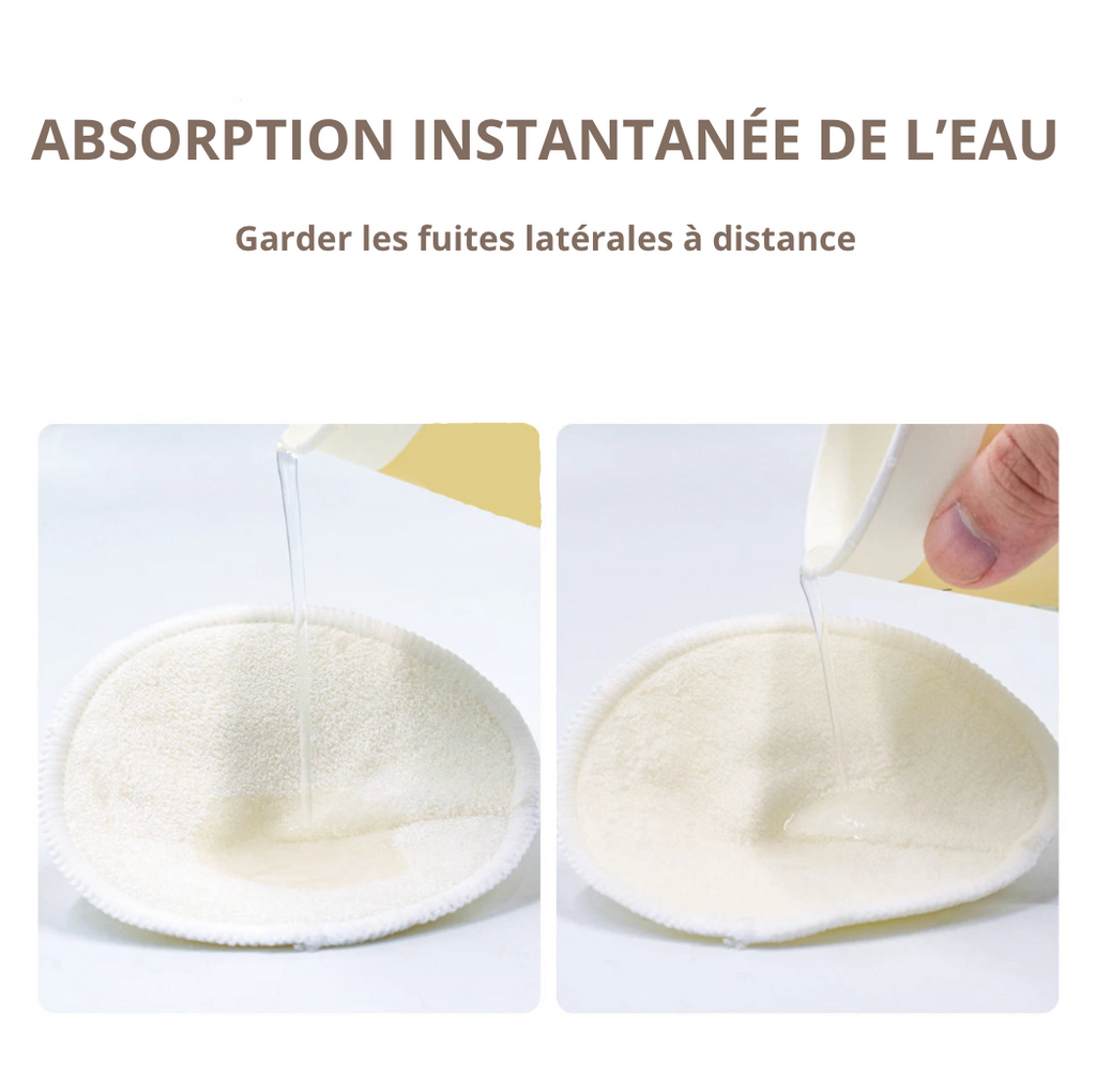 Coussinet d'allaitement lavable