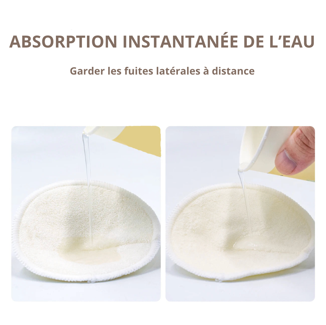 Coussinet d'allaitement lavable