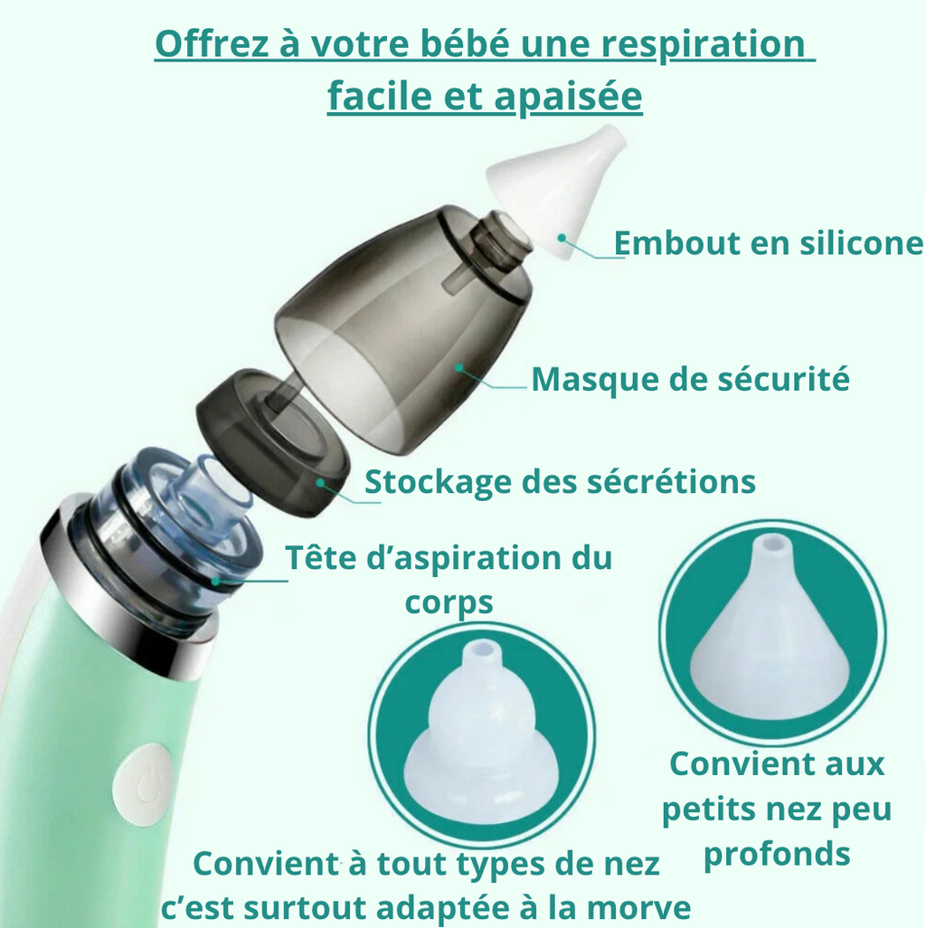 Aspirateur nasal électrique