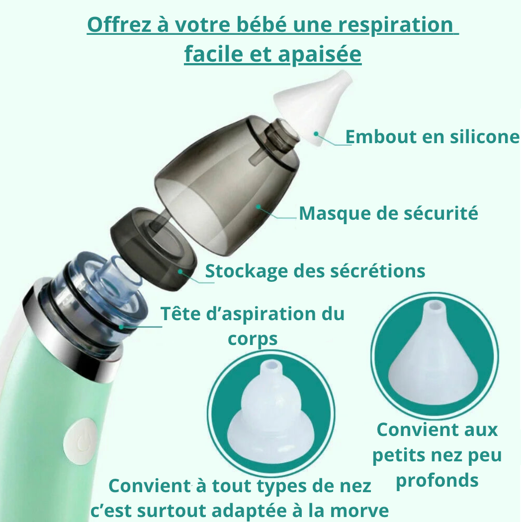 Aspirateur nasal électrique