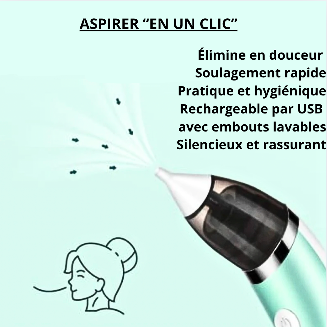 Aspirateur nasal électrique