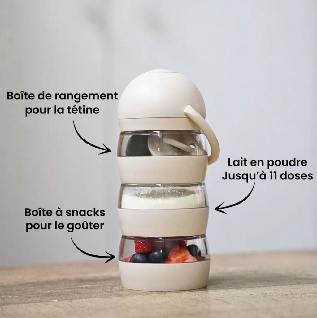 Contenant de lait portable