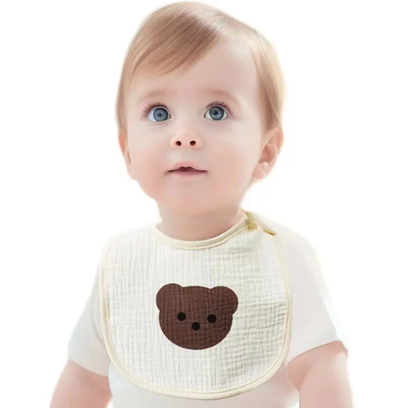 Bavoirs en gaze de coton